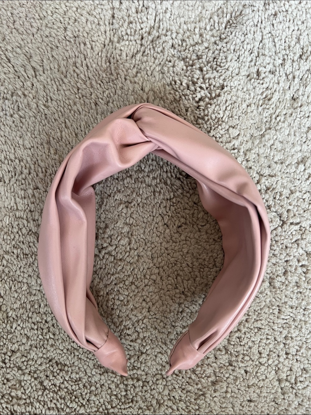 Pink Twisted Headband for Women - Fashion Hair Accessory